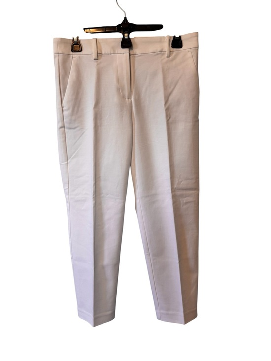 LOFT Pants - Loft NWTS Riveria White Cropped Dress Pants Size 2P Slim Tailored Legs Pockets
